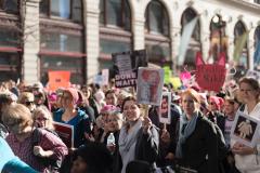 Despite stirring up some controversy, the 2017 Women's March was met with largely positive support on Twitter