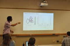 Penn State meteorology and atmospheric science students appeared before government officials to present class findings